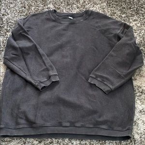 Aerie cord sweatshirt